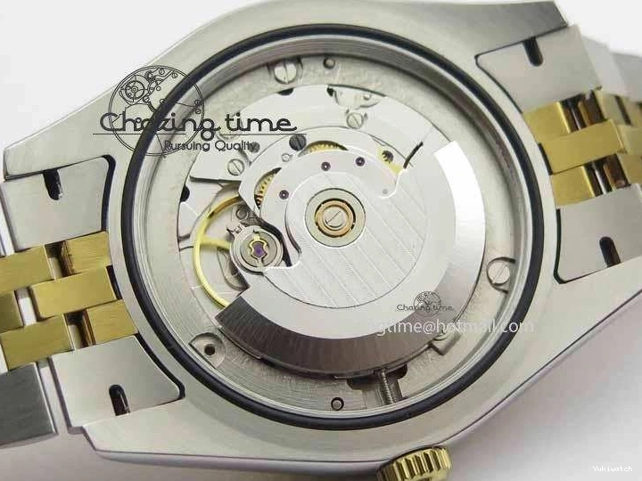 Roman YG Maker Black On Bracelet Edition A2813 BP Best 41mm DateJust SS Jubilee Dial II 0521